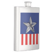 Grote Chroom als Silver Star op feestelijke kleure Flacon (Rechts)