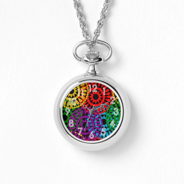 Grote cirkels horloge (Voorkant)