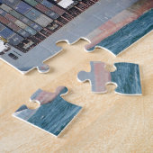 Grote container bij anker legpuzzel (Zijkant)