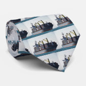 Grote container bij anker stropdas (Opgerold)