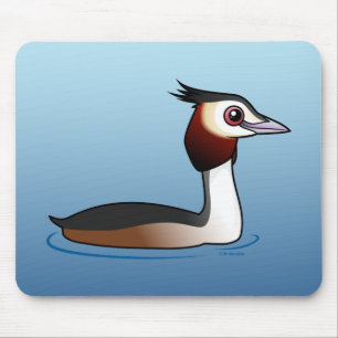 Grote Crested Grebe Muismat