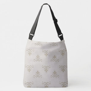 Grote, Crown Patterned Cross-Body Canvas tas