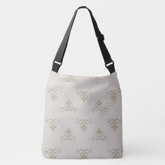 Grote, Crown Patterned Cross-Body Canvas tas