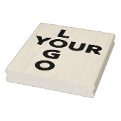 Grote Custom Vertical Business Company Logo Rubberstempel (Stempel)