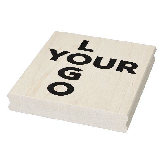 Grote Custom Vertical Business Company Logo Rubberstempel (Stempel)