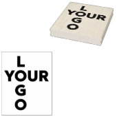 Grote Custom Vertical Business Company Logo Rubberstempel (Gestempeld)