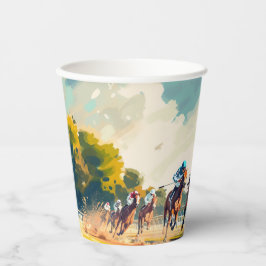 GROTE "D" RACE PAPIEREN BEKER