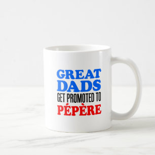 Grote Dads gepromoot naar Pepere Koffiemok