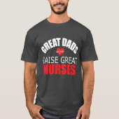 Grote Dads verhogen grote zussen T-shirt (Voorkant)