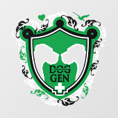 Grote Dan sticker / Cling (Vel)