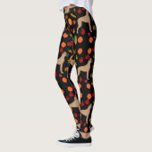 Grote dane Fawn Herfst Colour Leggings (Links)