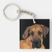 Grote Dane Gentle Giant Sleutelhanger (Voorkant)