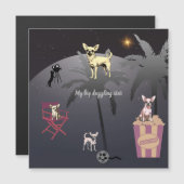 Grote Dazzling Star magnetische kaart (Voorkant / Achterkant)