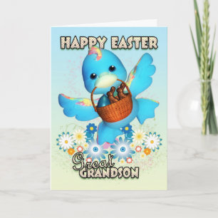 Grote - de Kaart van Pasen van de kleinzoon -