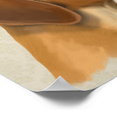 Grote Deen en Cupcake Poster (Hoek)