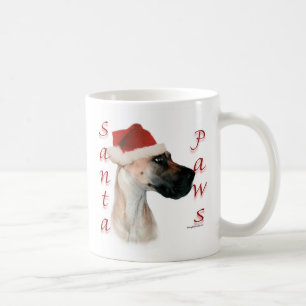 Grote Deen (fawn) Santa Paws Koffiemok