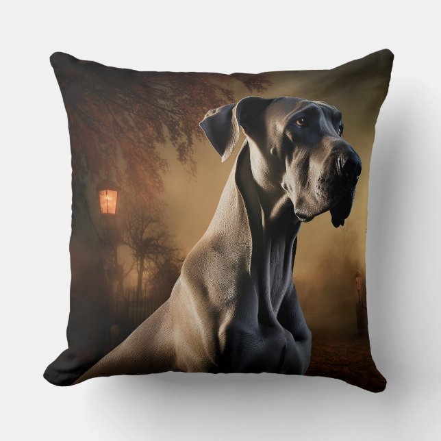 Grote Deen Halloween eng Kussen (Voorkant)