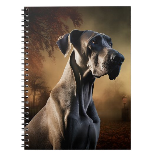 Grote Deen Halloween eng Notitieboek (Voorkant)