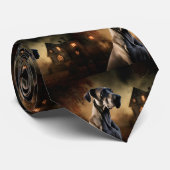 Grote Deen Halloween eng Stropdas (Opgerold)