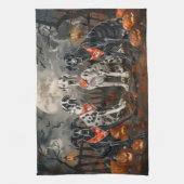 Grote Deen Halloween Spooky Theedoek (Verticaal)