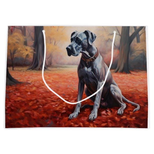 Grote Deen in Herfst laat Herfst inspireren Groot Cadeauzakje (Voorkant)