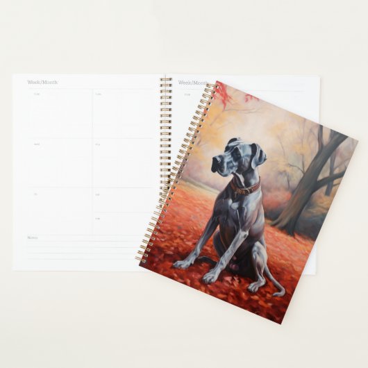 Grote Deen in Herfst laat Herfst inspireren Planner (Display)