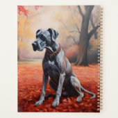Grote Deen in Herfst laat Herfst inspireren Planner (Achterkant)