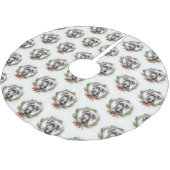 Grote Deen Kerstkrans Feestelijke Pup Kerstboom Rok (Gekanteld)