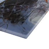 Grote Deen laat het sneeuwen Kerstmis Snijplank (Hoek)