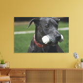 Grote Deen met been Canvas Afdruk (Insitu (Woonkamer))