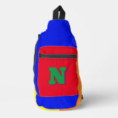 Grote Deen Monogramed Duffle Bag Sling Bag (Voorkant)