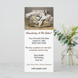 Grote Deen Ontspannen op Kauwbank Pet Sitter