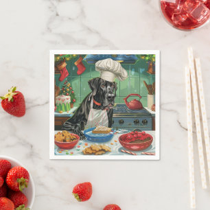 Grote Deen Vakantie Bakken: Feestelijke Kerstmis Servet