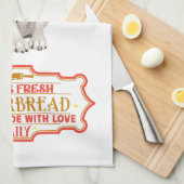 Grote Deense chef-kok bakken peperkoek Theedoek (Quarter Fold)