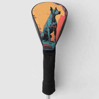 Grote Deense hond 004 - Bruno Pokopen Golfheadcover