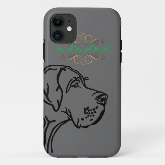 Grote Deense honden  Case-Mate iPhone Case (Achterkant)