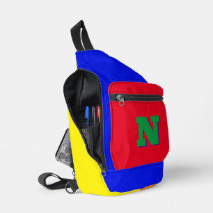 Grote Deense Monogram Reistas Sling Bag
