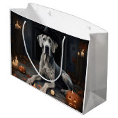 Grote Deense pompoenen Halloween Scary Flip Groot Cadeauzakje (Achterkant Gekanteld)