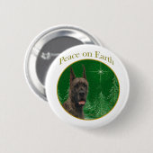 Grote Deense vrede Ronde Button 5,7 Cm (Voorkant /achterkant)