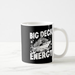 Grote dek energie cruiseschip vakantie grappig koffiemok