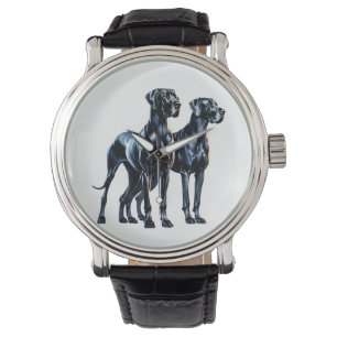 Grote Denen Waterverf Horloge