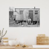 Grote Depressie, jaren '40 Poster (Keuken)