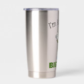 Grote Dill Pickle Pun Water Fles Geïsoleerde Drinkbeker (Rechts)