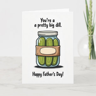 Grote Dill Vaderdag Jar Kaart