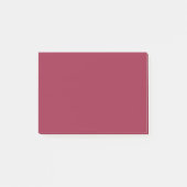 Grote dip o'robijn (effen kleur) post-it® notes (Voorkant)