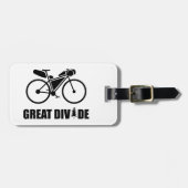 Grote Divide Bikepacking Route Bagagelabel (Voorkant horizontaal)