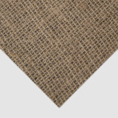 Grote donkere burlap tissuepapier (Detail)