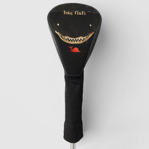 Grote donkere haai golfheadcover