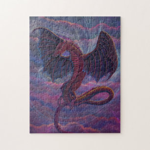 Grote drakenpuzzel legpuzzel