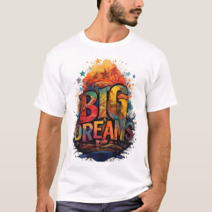 Grote dromen Abstract schilderij T-shirt